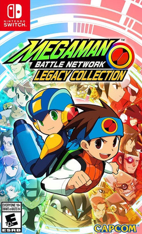Mega Man Battle Network Legacy Collection Switch New