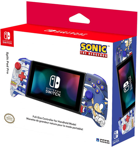 Switch Controller Split Pad Pro Hori Sonic New