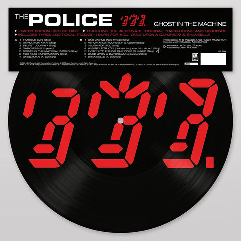 Police - Ghost In The Machine (Picture Disc) Vinyl New