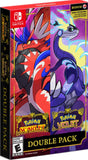 Pokemon Scarlet & Violet Double Pack Switch Used