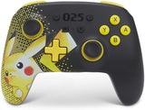 Switch Controller Enhanced Wireless PowerA Pikachu 25 New