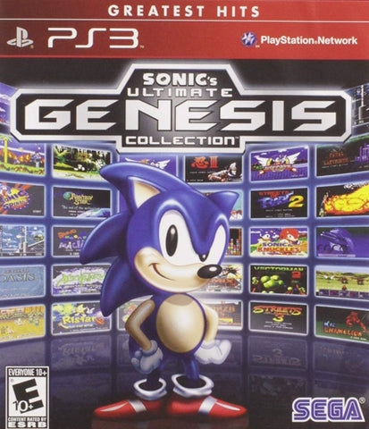 Sonics Ultimate Genesis Collection PS3 New