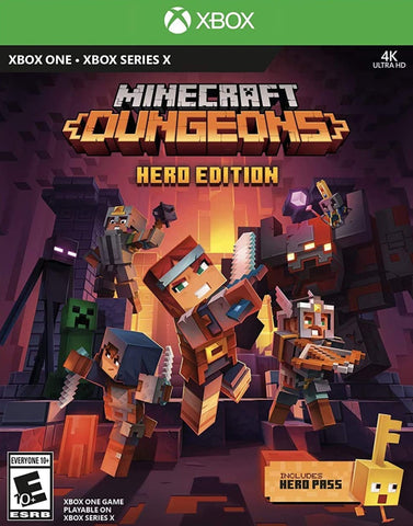 Minecraft Dungeons Hero Edition Xbox One New