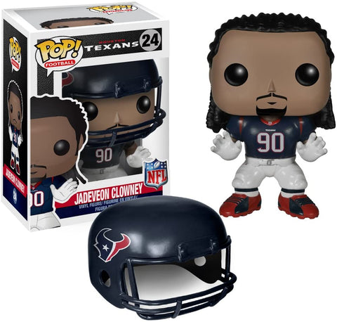 Funko Pop Football Houston Texans Jadeveon Clowney Slight Damage To Box New