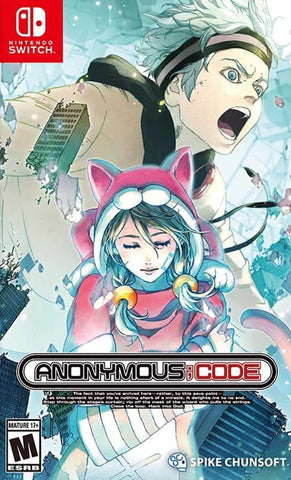 Anonymous Code Launch Edition (damage to artwork) Switch Used