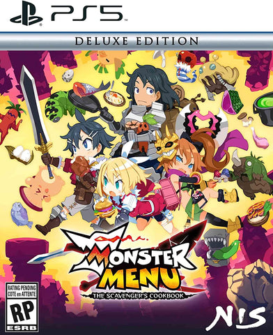 Monster Menu The Scavengers Cookbook PS5 New