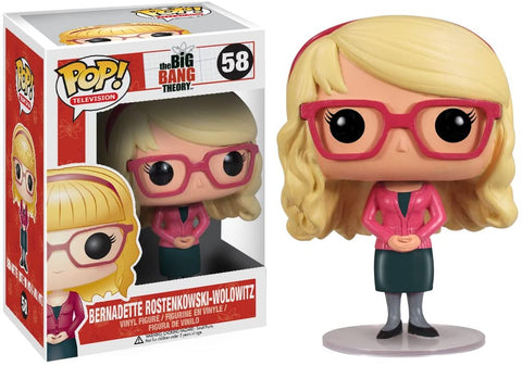 Funko Pop Television Big Bang Theory Bernadette 58 Figure Only