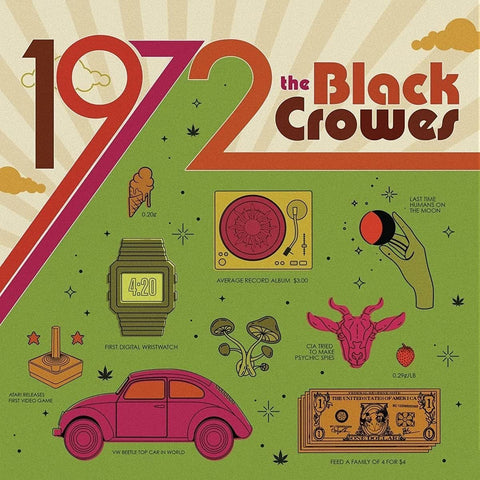 Black Crowes - 1972 Vinyl New