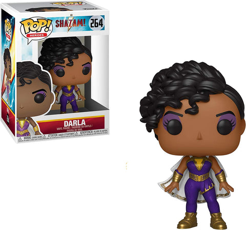 Funko Pop Heros Shazam Darla Used