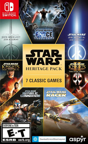 Star Wars Heritage Pack Download & SD Card Required Switch New