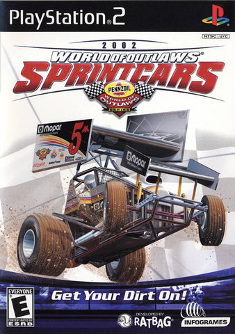 World Of Outlaws Sprint Cars PS2 Used