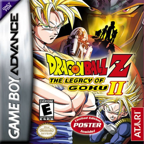 Dragon Ball Z The Legacy Of Goku II Gameboy Advance Used Cartridge Only