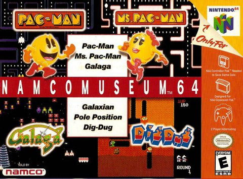 Namco Museum N64 Used Cartridge Only