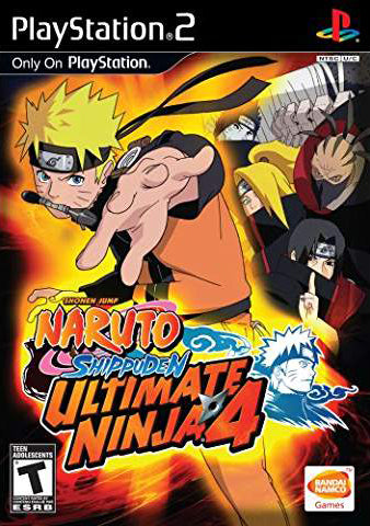 Naruto Shippuden Ultimate Ninja 4 PS2 Used