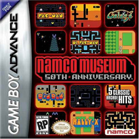 Namco Museum 50th Anniversary Gameboy Advance Used Cartridge Only