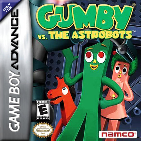 Gumby VS The Astrobots Gameboy Advance Used Cartridge Only