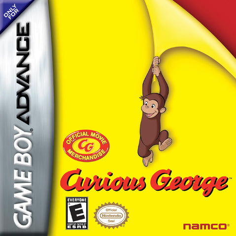 Curious George Gameboy Advance Used Cartridge Only