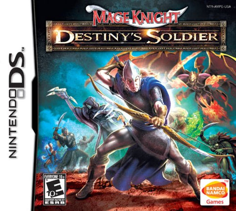 Mage Knight Destinys Soldier DS Used