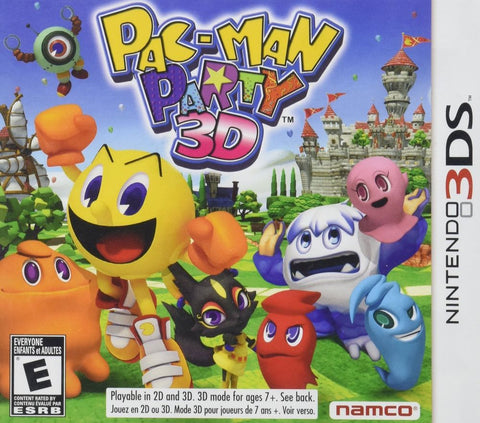 Pacman Party 3D 3DS Used