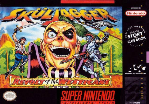 Skuljagger Revolt of the Westicans SNES Used Cartridge Only