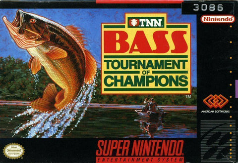 TNN Bass Tournament of Champions SNES Used Cartridge Only