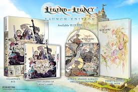 Legend Of Legacy Launch Edition 3DS New