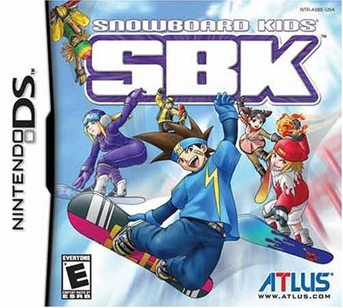 SBK Snow Board Kids DS Used