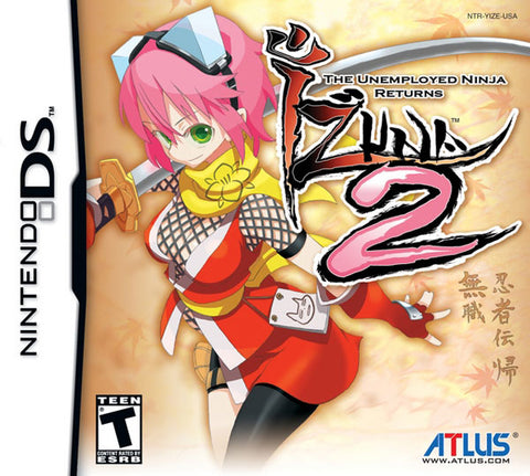 Izuna 2 Unemployed Ninja Returns DS Used Cartridge Only
