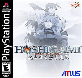 Hoshigami Ruining Blue Earth With Manual PS1 Used