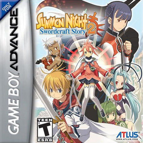 Summon Night Swordcraft Story 2 Gameboy Advance Used Cartridge Only