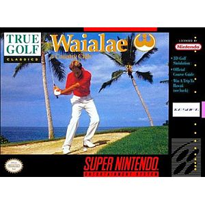 Waialae Country Club SNES Used Cartridge Only