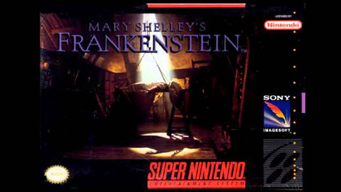 Mary Shelleys Frankenstein SNES Used Cartridge Only
