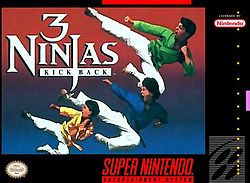 3 Ninjas Kick Back SNES Used Cartridge Only