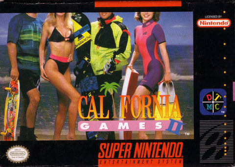 California Games II SNES Used Cartridge Only