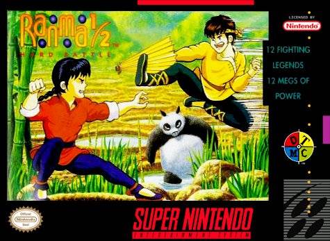 Ranma ½ Hard Battle SNES Used Cartridge Only