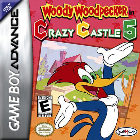 Woody Woodpecker In Crazy Castle 5 Gameboy Advance Used Cartridge Only