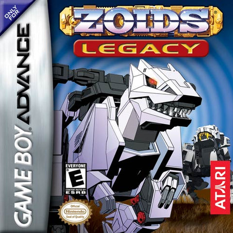 Zoids Legacy Gameboy Advance Used Cartridge Only