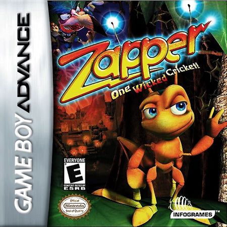 Zapper Gameboy Advance Used Cartridge Only
