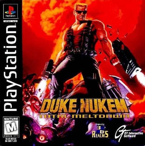 Duke Nukem Total Meltdown PS1 Used