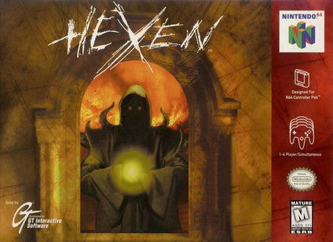 Hexen N64 Used Cartridge Only