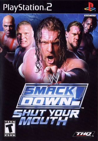 WWE Smackdown Shut Your Mouth PS2 Used