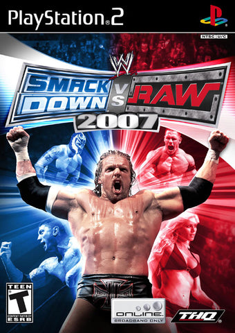 WWE Smackdown vs Raw 2007 PS2 Used