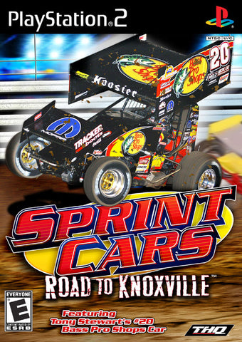 Sprint Cars Road To Knoxville PS2 Used