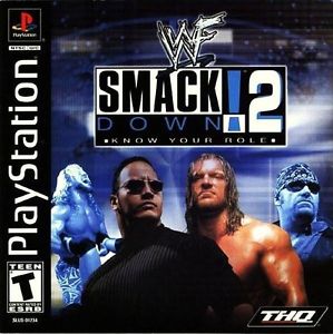 WWF Smackdown 2 Know Your Role PS1 Used