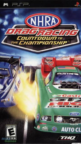 NHRA Drag Racing Countdown PSP Used