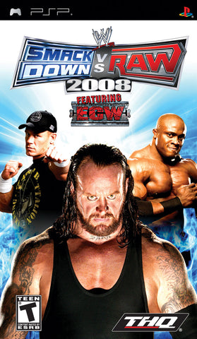 WWE Smackdown VS Raw 2008 PSP Used