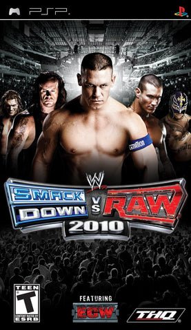 WWE Smackdown VS Raw 2010 PSP Disc Only Used