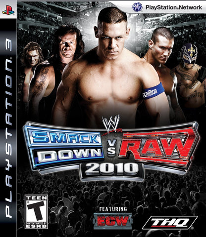WWE Smackdown Vs Raw 2010 PS3 Used