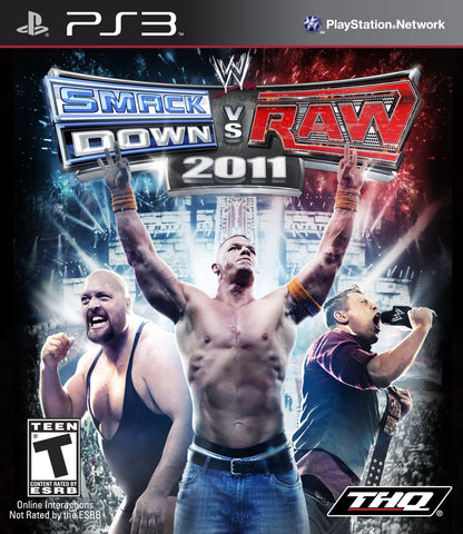 WWE Smackdown Vs Raw 2011 PS3 Used