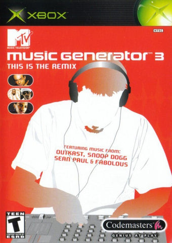 MTV Music Generator 3 This is the Remix Xbox Used